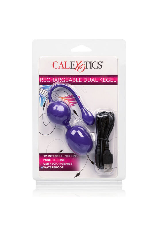 CALEXOTICS - RICARICABILE DUAL KEGEL VIOLA