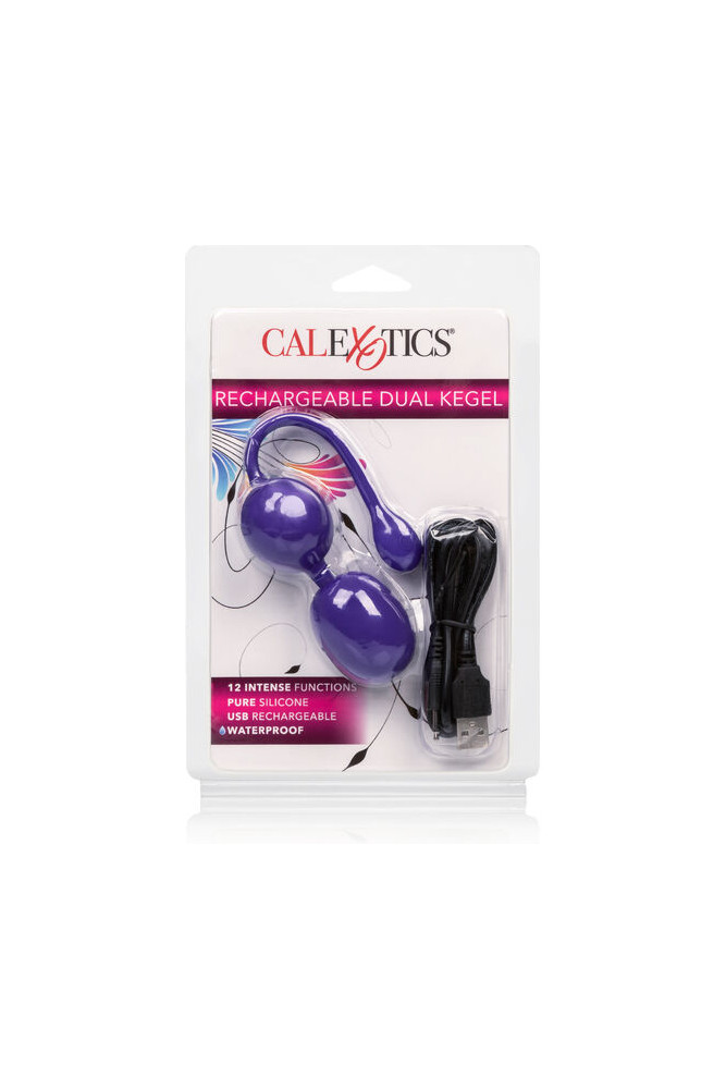 CALEXOTICS - RICARICABILE DUAL KEGEL VIOLA