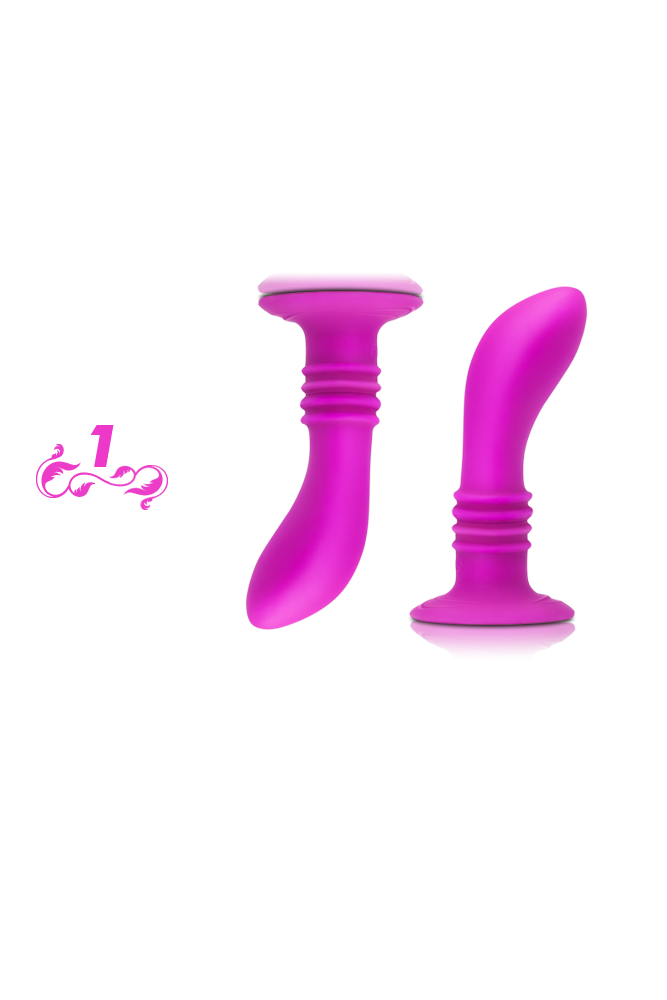 PRETTY LOVE - BOOTY PASSION VIBRATOR PLUG 10V