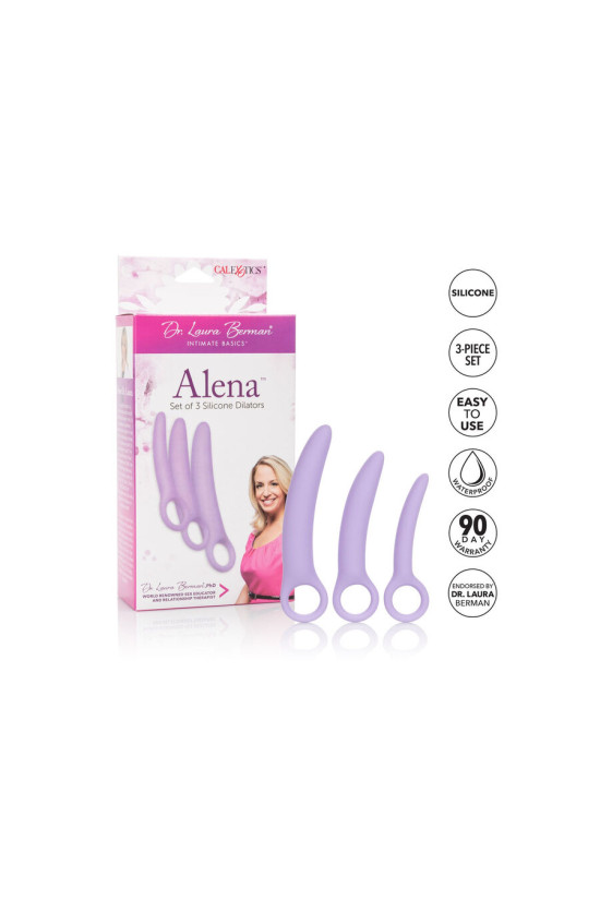 CALEXOTICS - DR LAURA BERMAN ALENA SET DI 3 DILATORI IN SILICONE