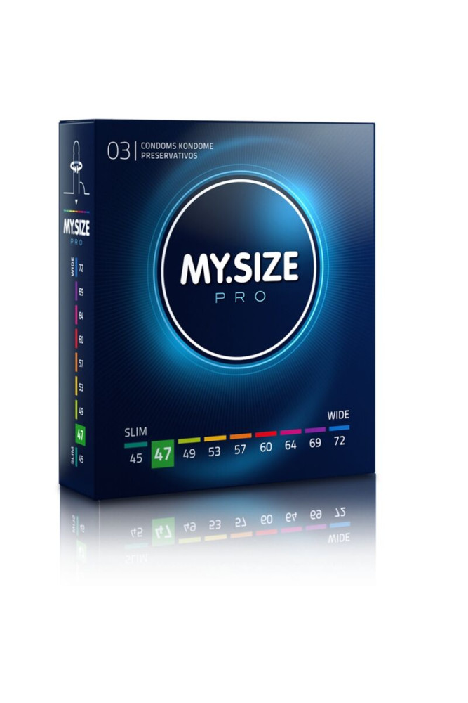 MY SIZE - PRO PRESERVATIVI 47 MM 3 UNIT