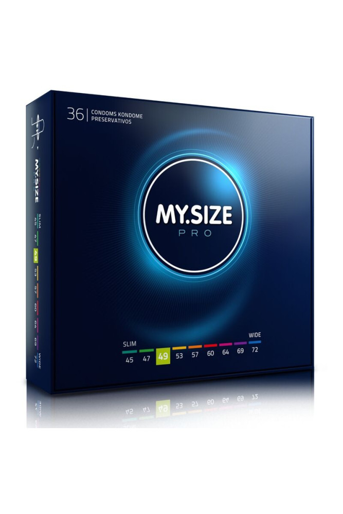 MY SIZE - PRO PRESERVATIVI 49 MM 36 UNIT