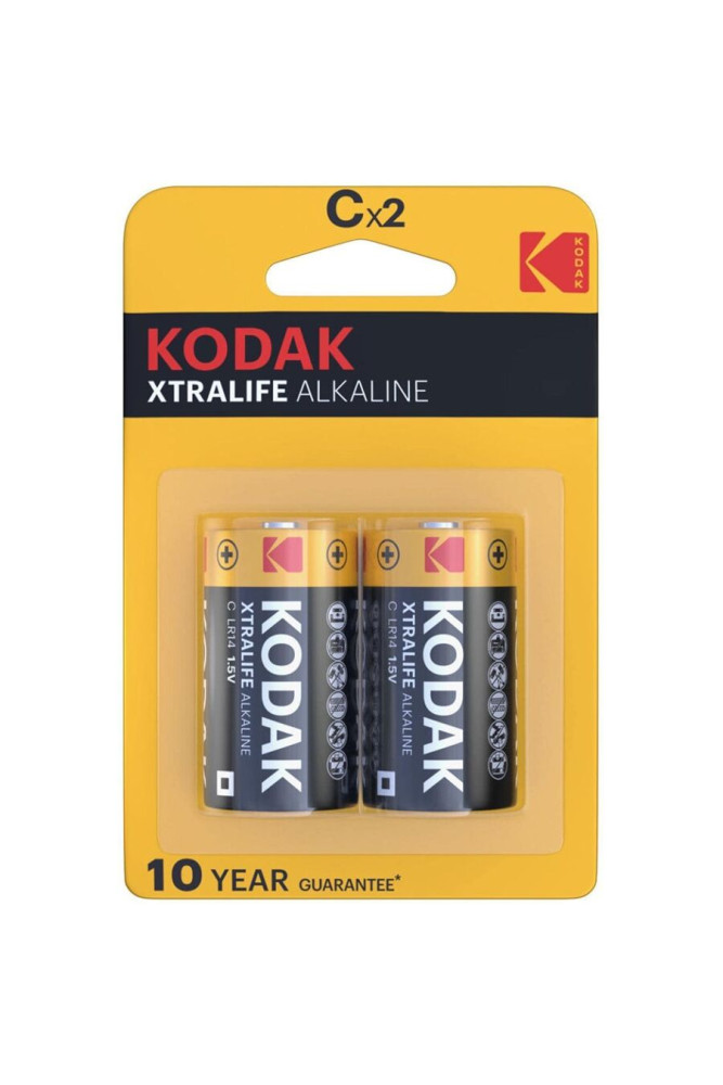 KODAK - BATTERIE ALCALINE XTRALIFE CX 2 UNITÀ