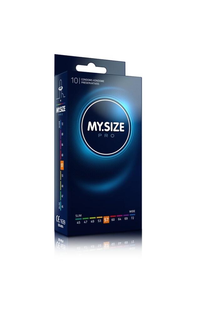 MY SIZE - PRO PRESERVATIVI 57 MM 10 UNIT