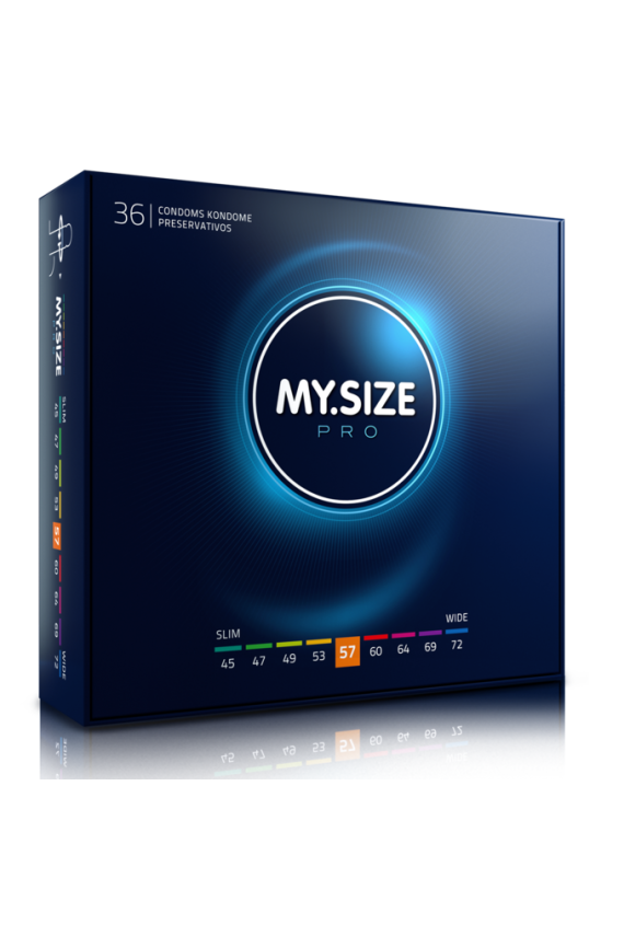 MY SIZE - PRO PRESERVATIVI 57 MM 36 UNIT