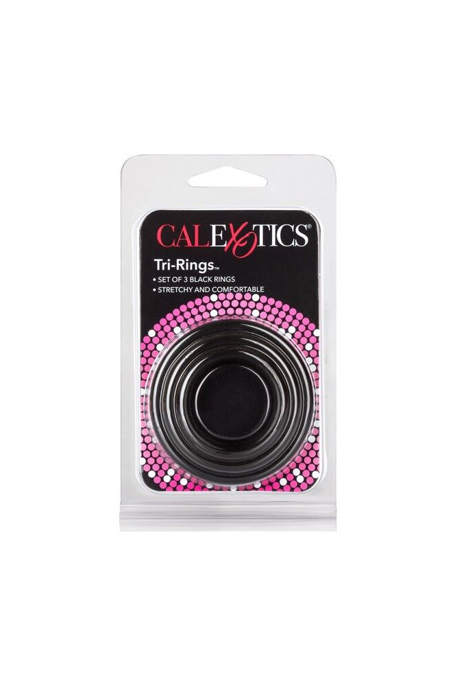 CALEXOTICS - TRI-ANELLI NERO