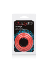 CALEXOTICS - SET TRI-ANELLI ROSSO