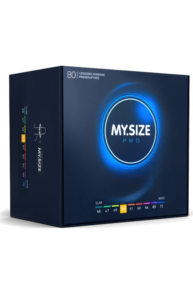 MY SIZE - PRO PRESERVATIVI 53 MM 80 UNIT