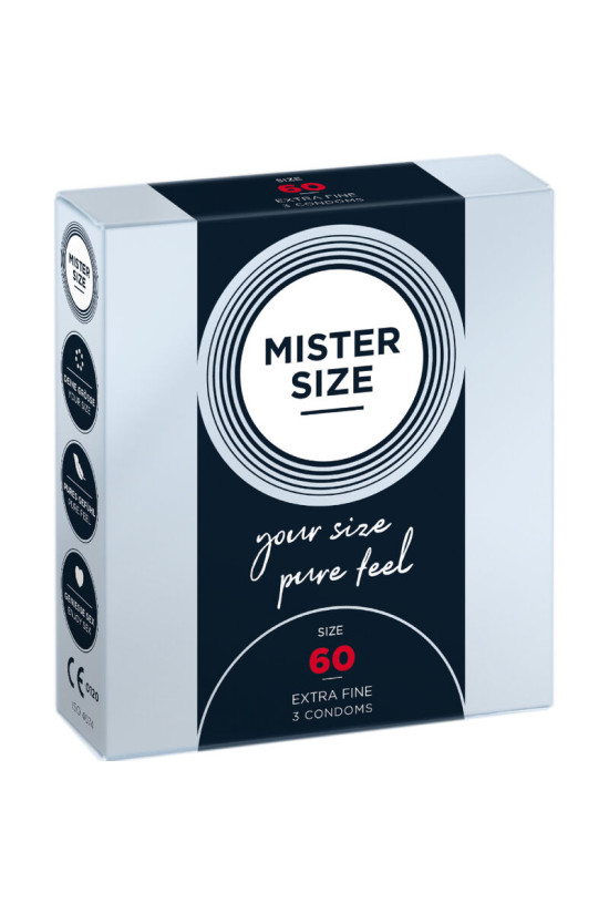 MISTER SIZE - PRESERVATIVO TAGLIA XL 60 MM (3 UNITÀ)