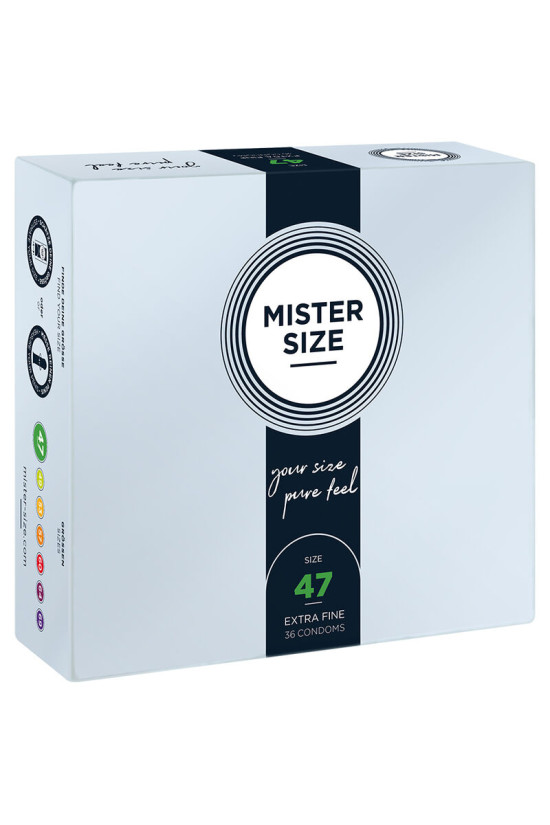 MISTER SIZE - PRESERVATIVI TAGLIA XS 47 MM (36 UNITÀ)