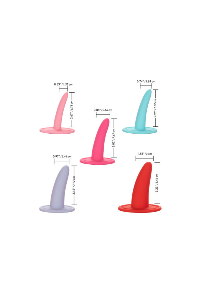 CALEXOTICS - SET DILATATORE INDOSSABILE 5 PEZZI