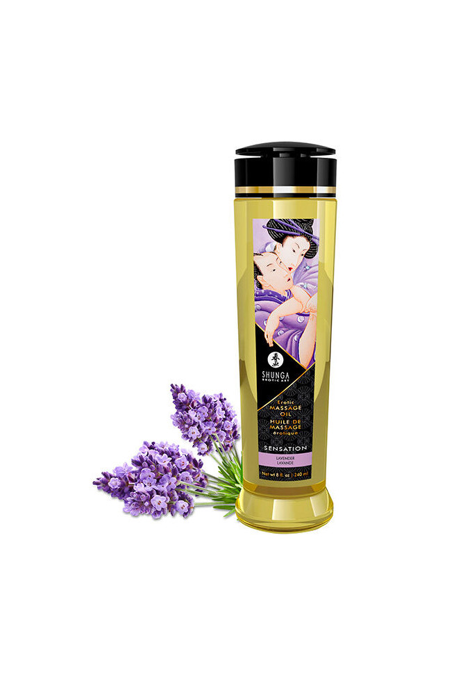 SHUNGA - OLIO DA MASSAGGIO EROTICO SENSAZIONALE 240 ML