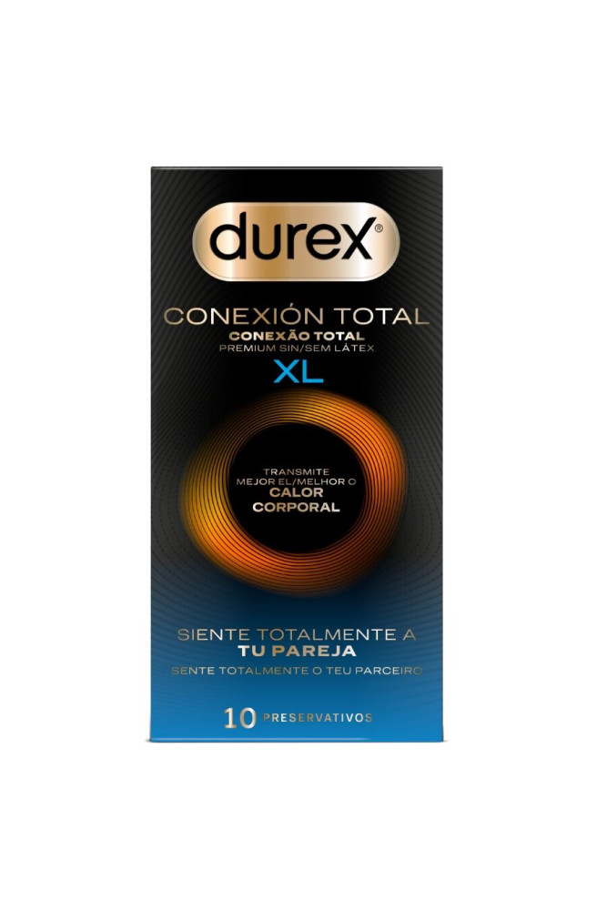 DUREX - TOTAL CONNECTION XL ULTRA FINE PLUS SENZA LATTICE 10 UNITÀ