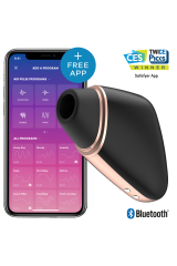 SATISFYER - STIMOLATORE E VIBRATORE TRIANGOLO LOVE NERO