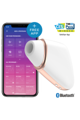 SATISFYER - STIMOLATORE E VIBRATORE TRIANGOLO LOVE BIANCO