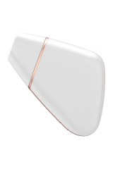 SATISFYER - STIMOLATORE E VIBRATORE TRIANGOLO LOVE BIANCO