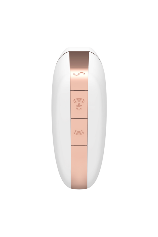 SATISFYER - STIMOLATORE E VIBRATORE TRIANGOLO LOVE BIANCO