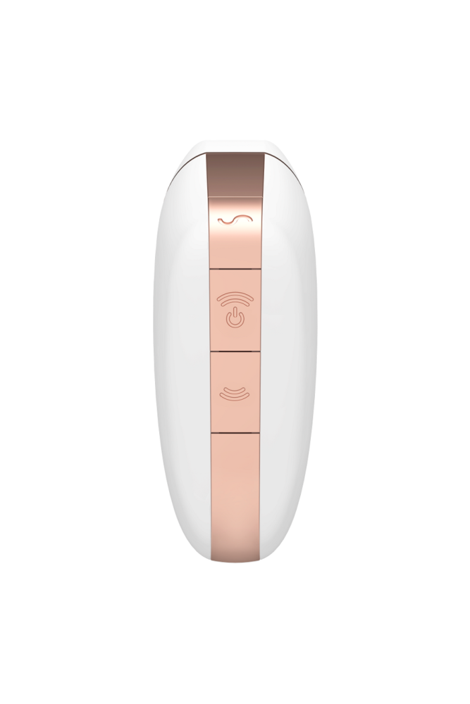 SATISFYER - STIMOLATORE E VIBRATORE TRIANGOLO LOVE BIANCO