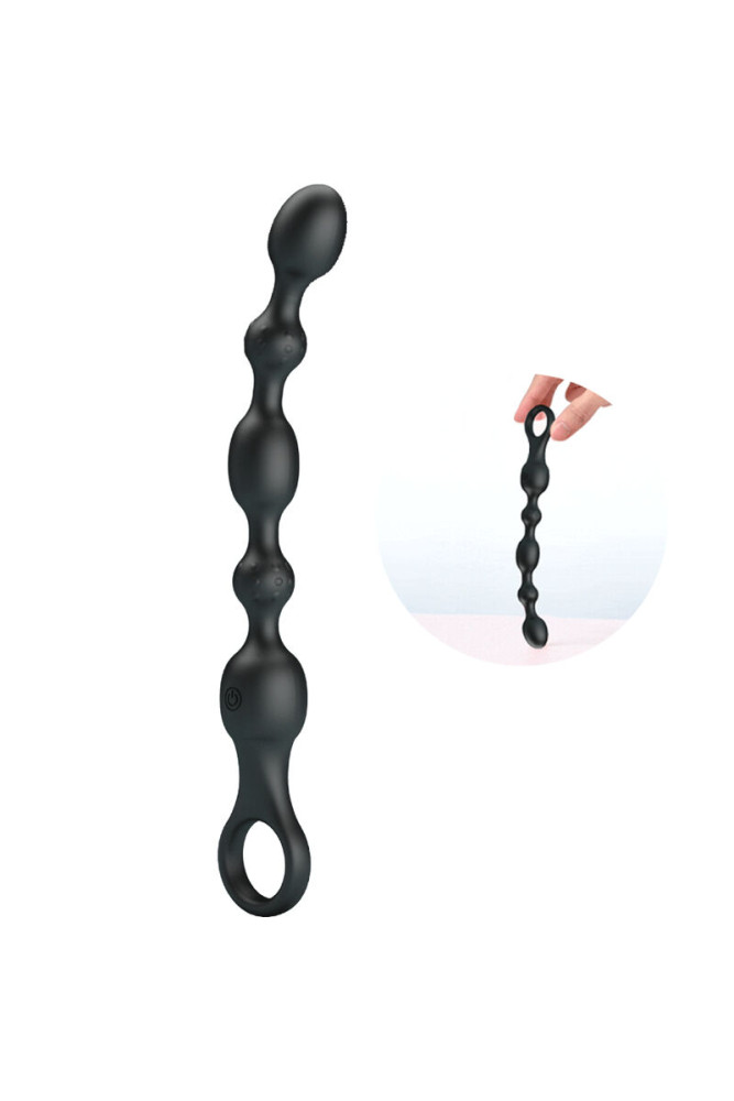 PRETTY LOVE - VAN ANAL BALLS 10 VIBRAZIONI IN SILICONE RICARICABILE