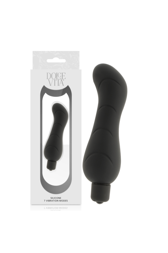 DOLCE VITA - G-SPOT BLACK SILICONE