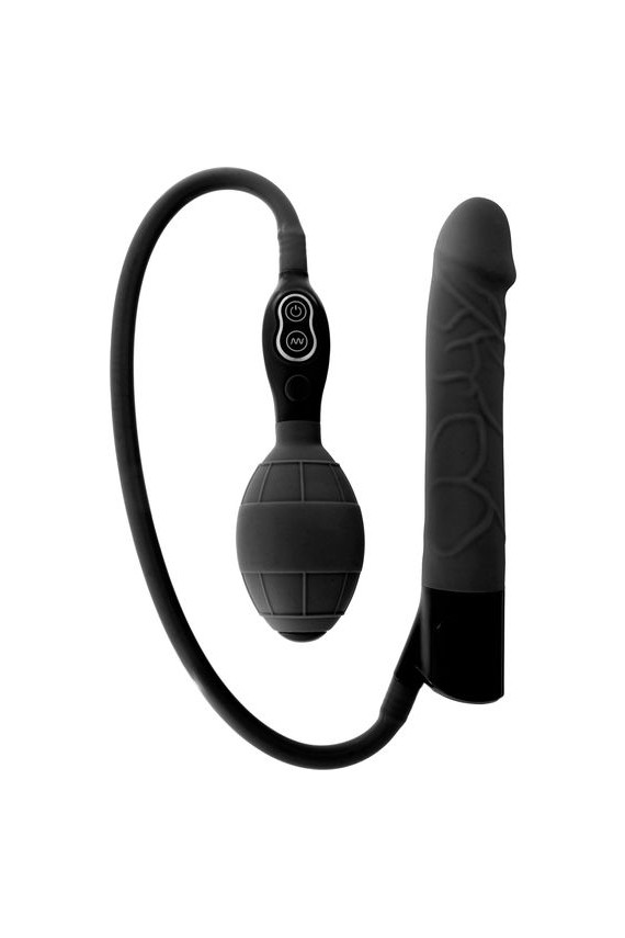 SEVEN CREATIONS - VIBRATORE GONFIABILE NERO