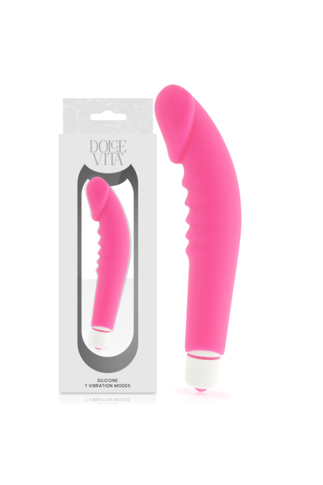 DOLCE VITA - REALISTIC PLEASURE PINK  SILICONE