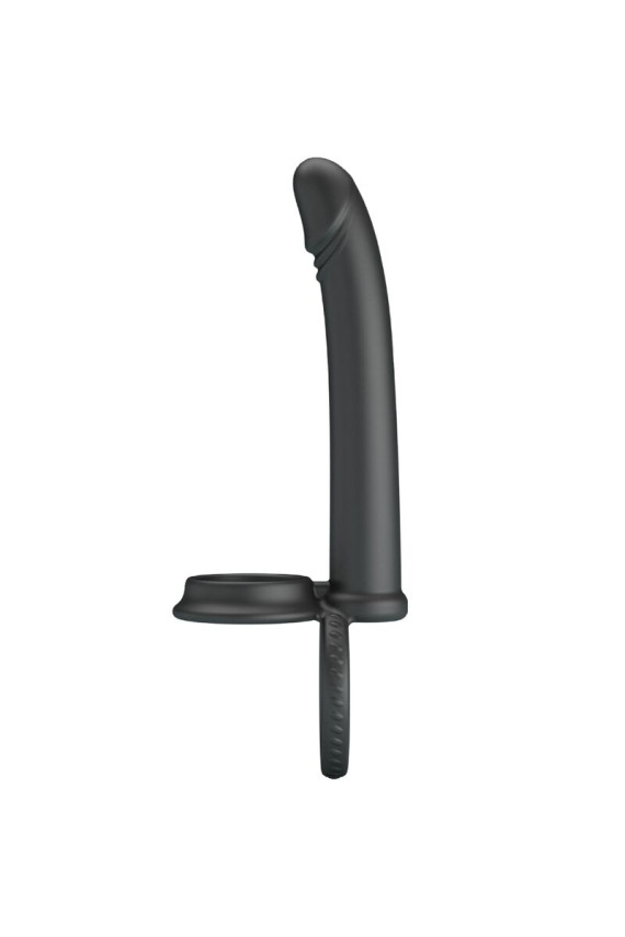 PRETTY LOVE - DILLION DOPPIA PENETRAZIONE DOPPIO ANELLO PER IL PENE NERO
