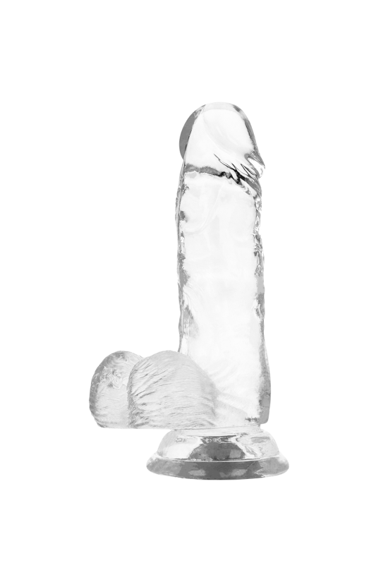 X RAY - CAZZO TRASPARENTE CON SFERE 15.5 CM -O- 3.5 CM