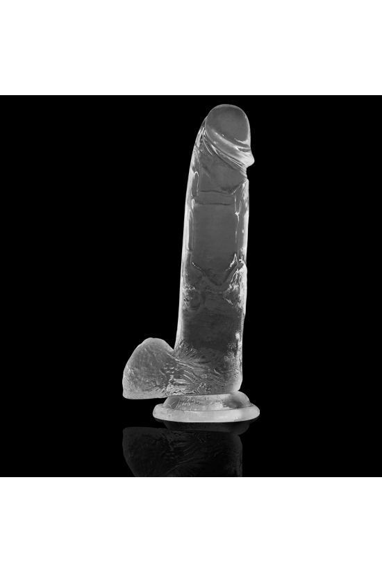 X RAY - CAZZO TRASPARENTE CON SFERE 22 CM -O- 4.6 CM