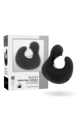 BLACK&SILVER - DUCKYMANIA DITALE RICARICABILE STIMOLANTE D'ANATRA IN SILICONE