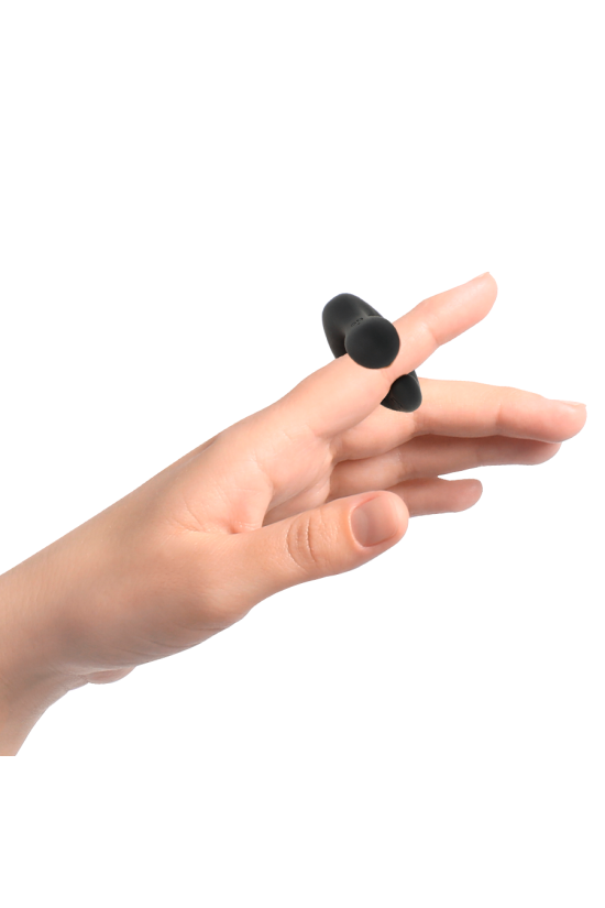 BLACK&SILVER - DUCKYMANIA DITALE RICARICABILE STIMOLANTE D'ANATRA IN SILICONE