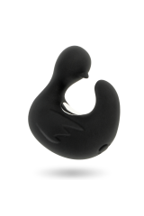 BLACK&SILVER - DUCKYMANIA DITALE RICARICABILE STIMOLANTE D'ANATRA IN SILICONE