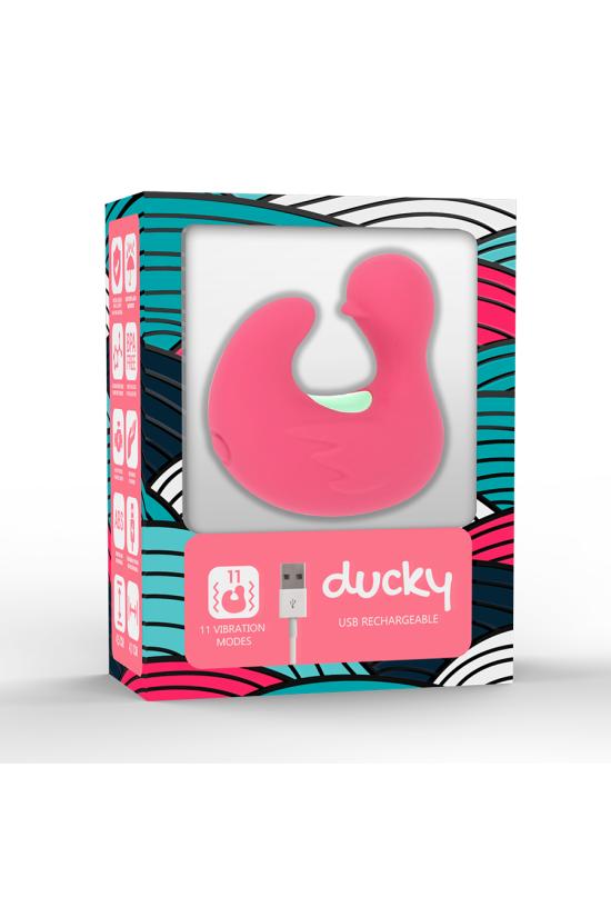 HAPPY LOKY - DITO STIMOLATORE IN SILICONE RICARICABILE DUCKYMANIA