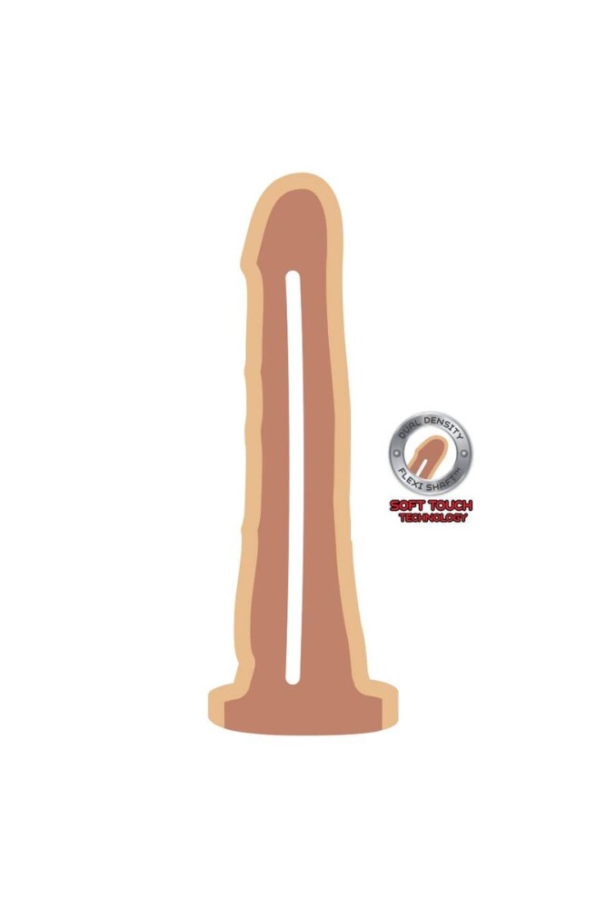 GET REAL - DONG A DOPPIA DENSIT 19 CM PELLE