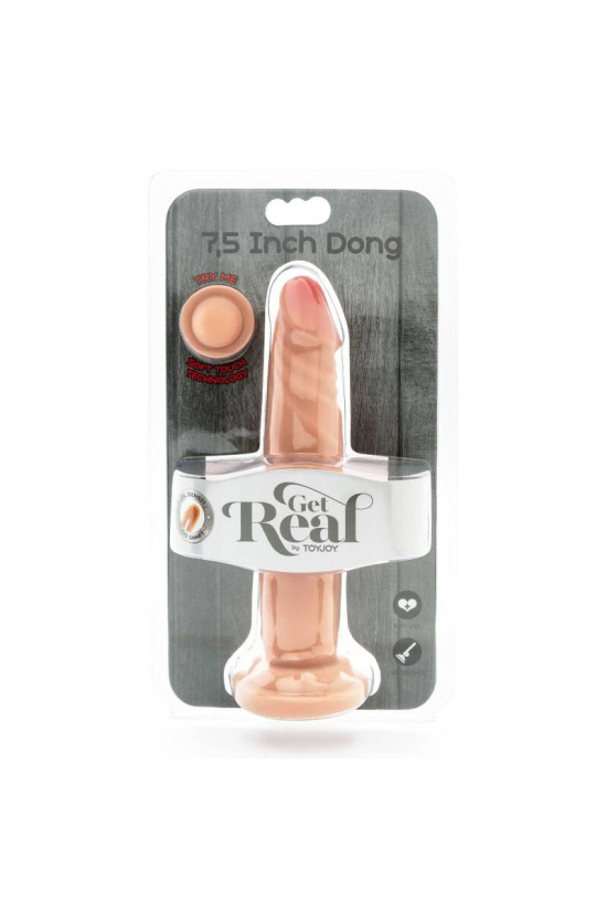 GET REAL - DONG A DOPPIA DENSIT 19 CM PELLE