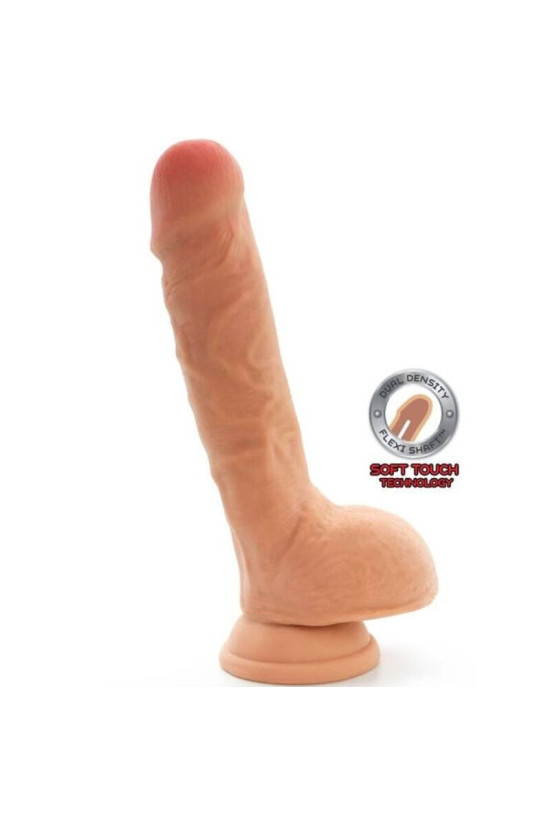 GET REAL - DILDO A DOPPIA DENSIT 18 CM PALLE DI PELLE