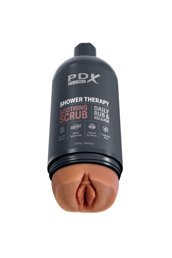 PDX PLUS - MASTURBATORE STROKER DESIGN DISCRETO DELLA BOTTIGLIA SCRUB LENITIVO SHAMPOO CANDY