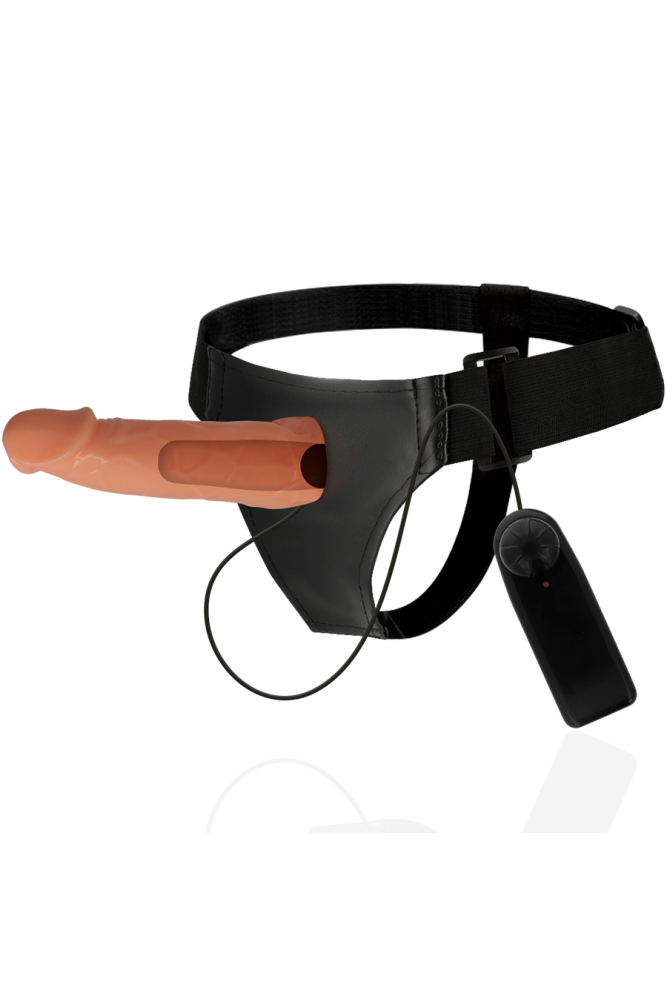 HARNESS ATTRACTION - WILLIAN HOLLOW RNES CON VIBRATORE 17 CM -O- 4.5 CM