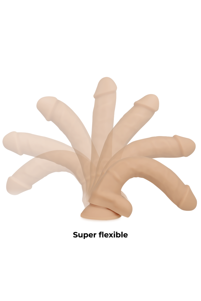 COCK MILLER - COCKSIL ARTICOLABILE DENSIT IN SILICONE 24 CM