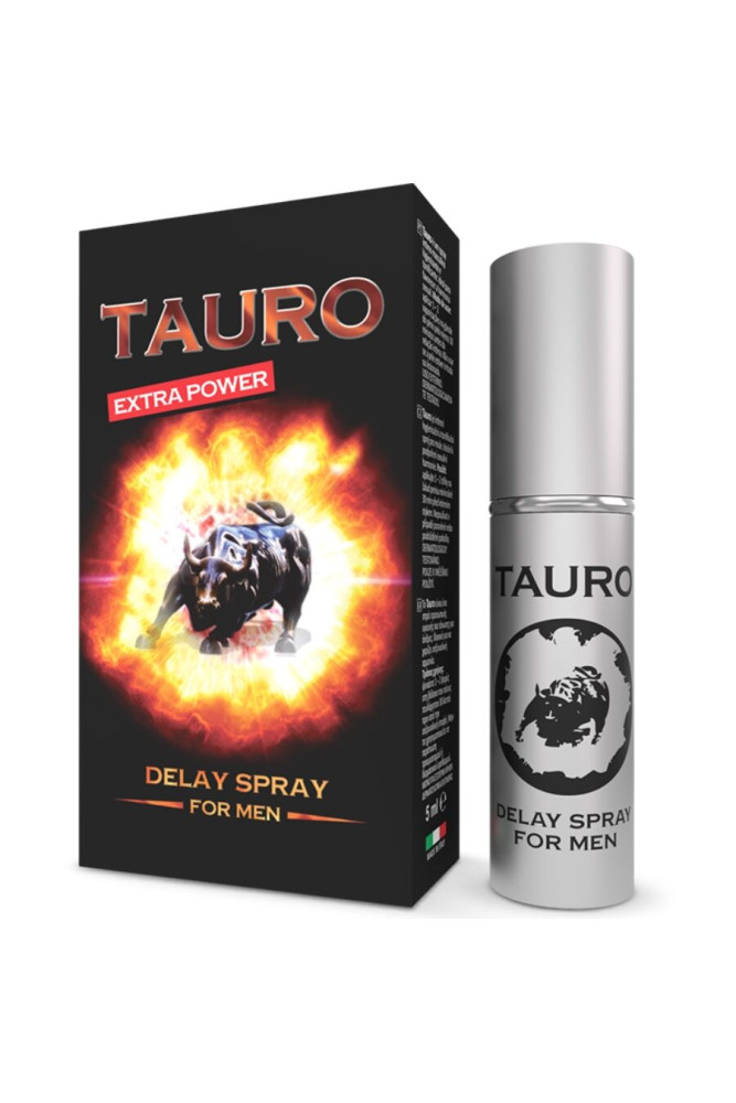 TAURO - SPRAY RITARDANTE EXTRA POWER PER UOMO 5 ML