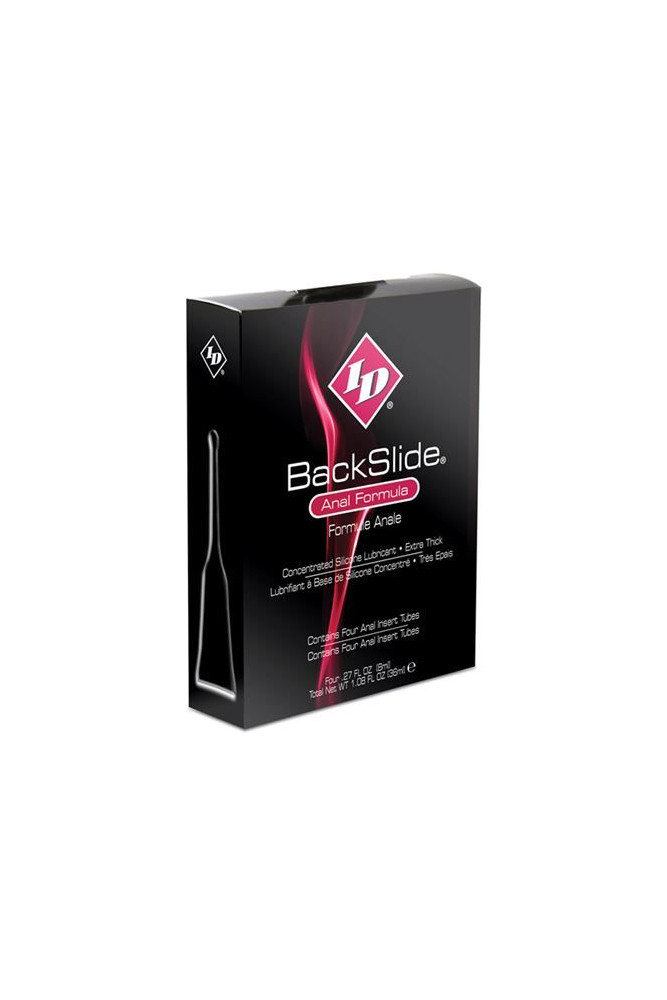 ID BACKSLIDE - INSERTO ANALE 4 TUBI 8ML