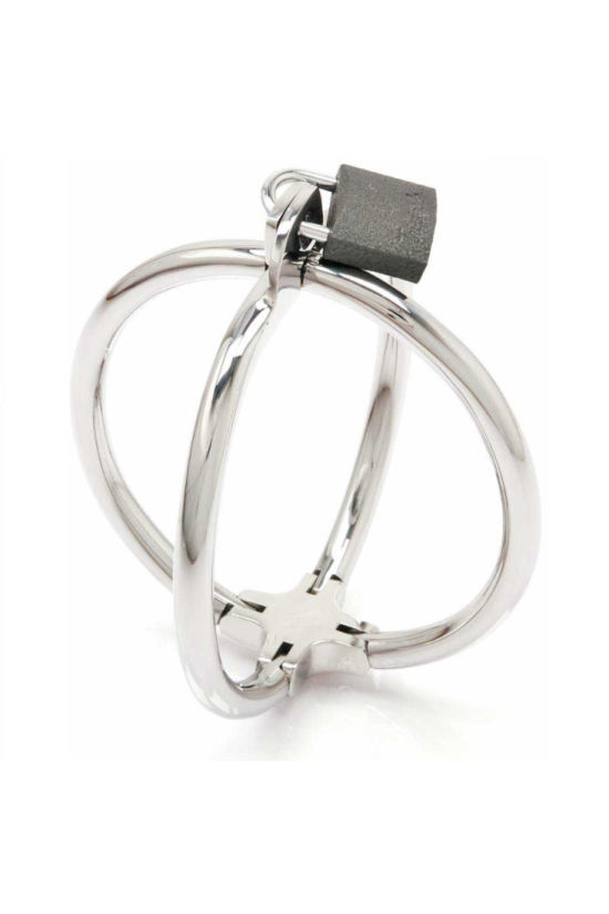 METAL HARD - FERMAMANETTE CRISS CROSS IN ACCIAIO INOSSIDABILE