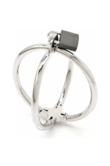 METAL HARD - FERMAMANETTE CRISS CROSS IN ACCIAIO INOSSIDABILE