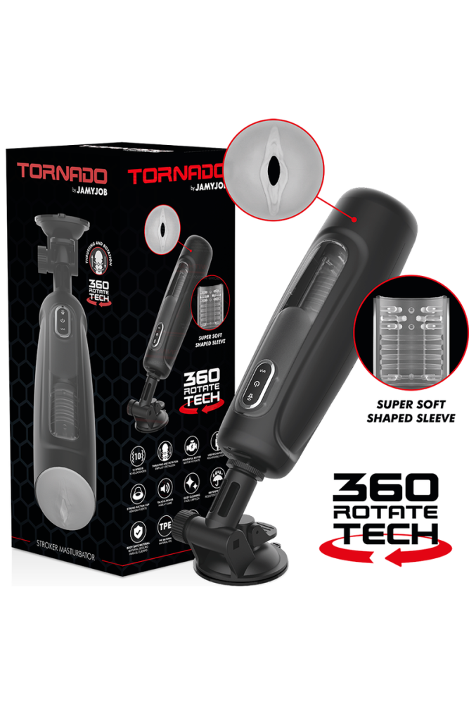 JAMYJOB - TORNADO 360 ROTATE TECH STROKER