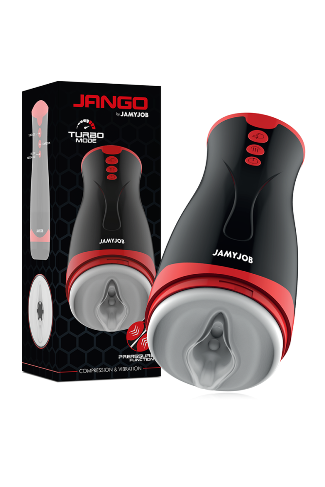 JAMYJOB - MASTURBATORE A COMPRESSIONE E VIBRAZIONE JANGO