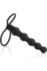 CALEXOTICS - DOPPIO PENETRATORE CON PERLINE NERO