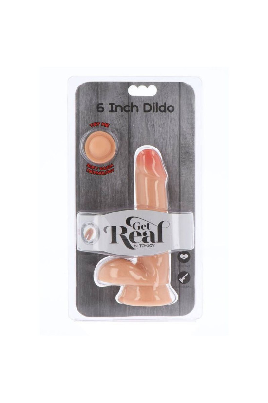GET REAL - DILDO A DOPPIA DENSIT 17 CM PALLE PELLE