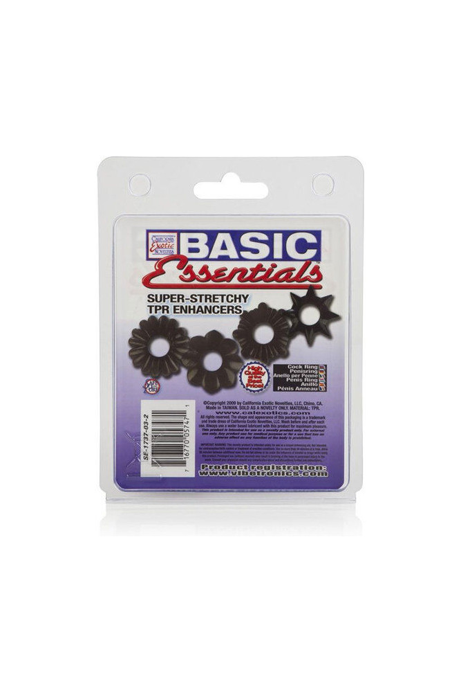 CALEXOTICS - BASIC ESSENTIALS CONFEZIONE DA 4