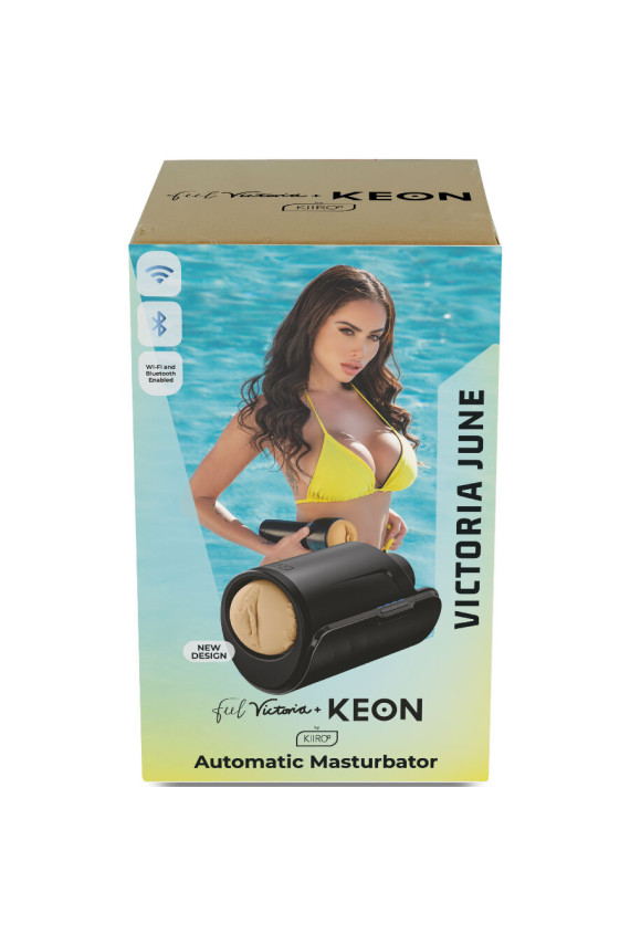 KIIROO - KEON WIFI COMBO VICTORIA JUNE MASTURBATORE AUTOMATICO + FEEL STROKER