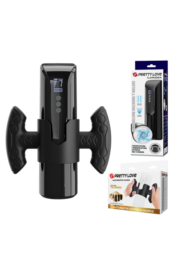 PRETTY LOVE - LARISSA MASTURBATORECON VIBRAZIONE E SUPPORTO